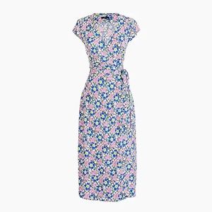 J. Crew Floral Wrap Dress